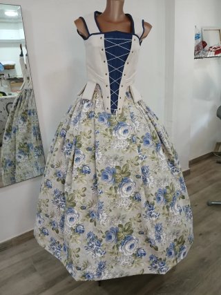 Traje de Huertana ,Fallera, nuevo