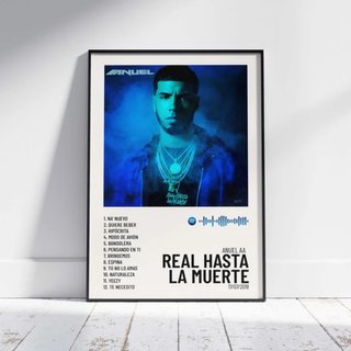 Cuadro Anuel AA Real Hasta La Muerte