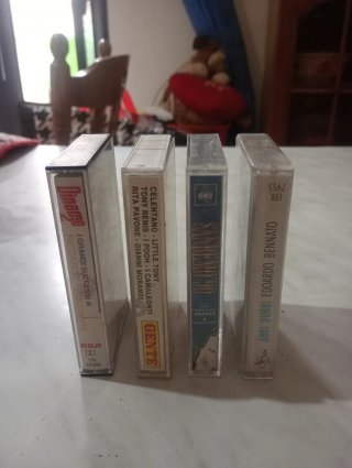 4 Musicassette Cantanti Italiani