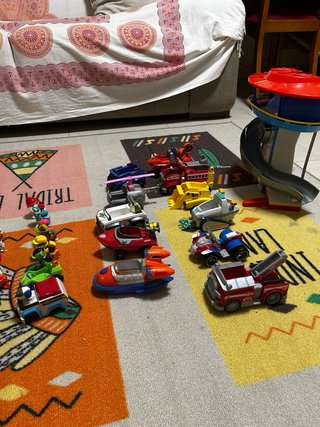 Torre de Control Patrulla Canina y set de coches