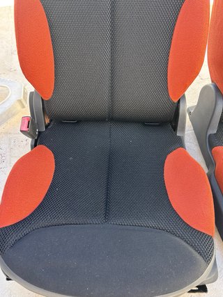 2 Asientos Citroën C2 VTR Negro y Naranja