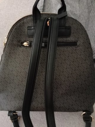 Mochila Matties Negra y Marrón Nueva