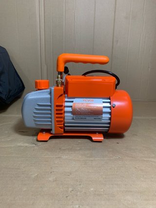 Bomba Vacio + Manometro Vevor KQ-1K