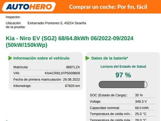 Kia Niro electric drive 150 kW e-Drive