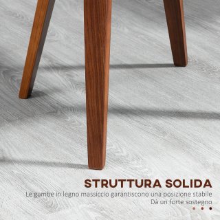 Juego de 2 sillas de comedor de estilo vintage – M