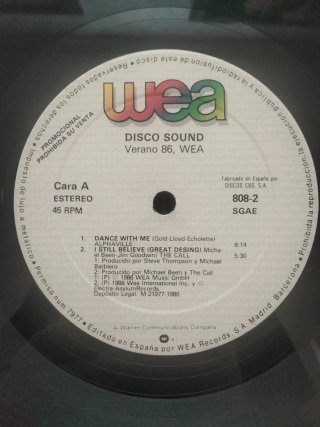 Vinilo 2xLP Disco Sound Verano 86