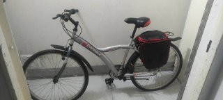 Bicicleta de Mujer Topbike Plateada