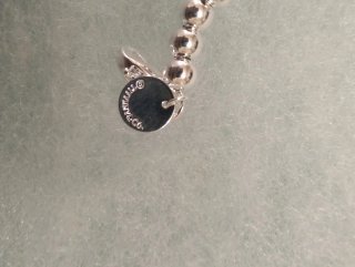 Bracciale Tiffany & Co. cuore rosa argento