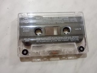 Musicassetta Nino D'Angelo - Forza, Campione