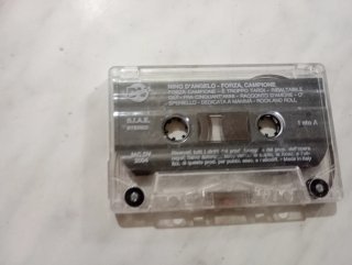 Musicassetta Nino D'Angelo - Forza, Campione