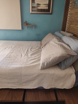 Somier y Cabecero de Madera