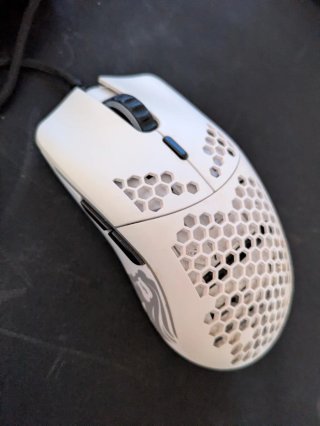 Ratón Glorious Model O- Matte White (Para piezas)