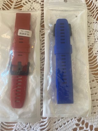 Correas de reloj de silicona (2 unidades)