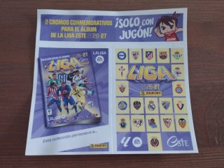Pack de cromos y sobres de Fútbol Panini