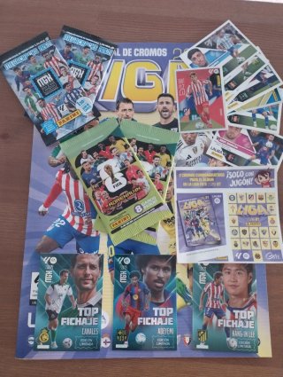 Pack de cromos y sobres de Fútbol Panini