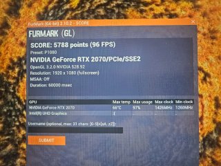 MSI GE66 i7-10750H RTX 2070 8GB 32GB RAM 1TB SSD