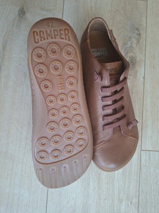 Zapatos Camper Peu Cami Marrones