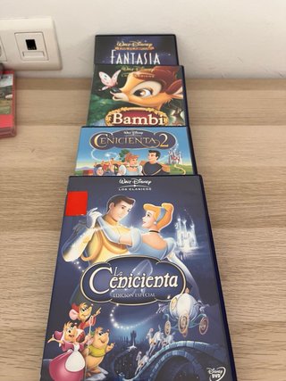 Colección Disney DVD Películas Animadas Español
