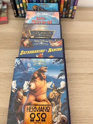 Colección Disney DVD Películas Animadas Español