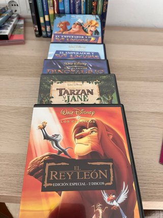 Colección Disney DVD Películas Animadas Español