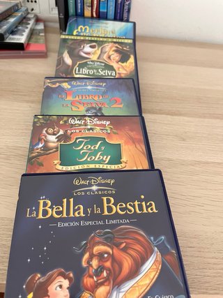 Colección Disney DVD Películas Animadas Español