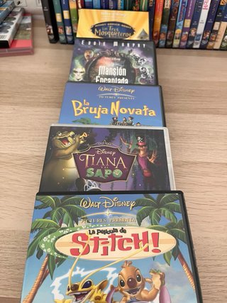 Colección Disney DVD Películas Animadas Español