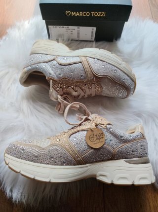 Espectaculares Zapatillas Marco Tozzi Beige