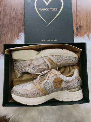 Espectaculares Zapatillas Marco Tozzi Beige