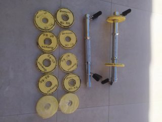Set de 10 Discos de Pesas Domyos 0,5kg
