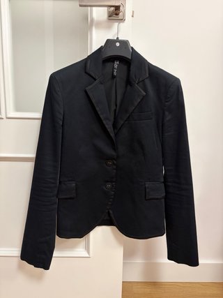 Chaqueta Americana Entallada Negra