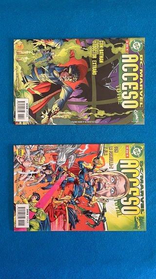 DC MARVEL ACCESO TOTAL COMPLETA No 1 A 4.