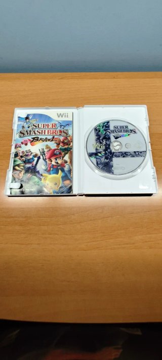 Super Smash Bros. Brawl Wii con manual