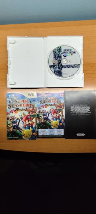 Super Smash Bros. Brawl Wii con manual