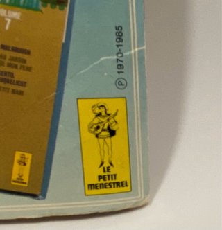 Disco libro cuento vinilo Lepettite menestrel 1970