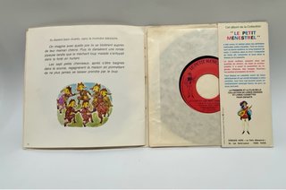 Disco libro cuento vinilo Lepettite menestrel 1970