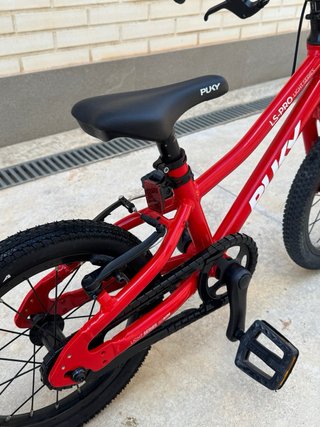Bicicleta infantil PUKY 14″ roja