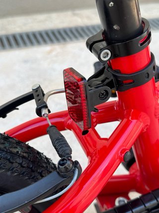 Bicicleta infantil PUKY 14″ roja