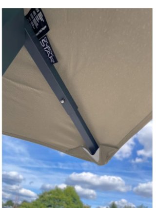 Techo Cenador Outsunny 3x4m Beige