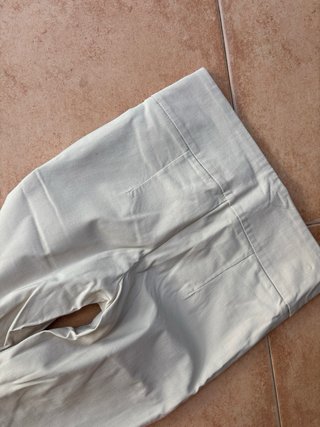 Pantalón Acampanado Beige