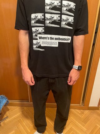 Camiseta estampada chico algodón