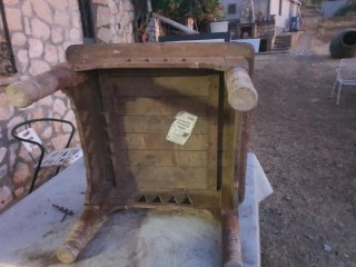 Mesa Antigua de Madera