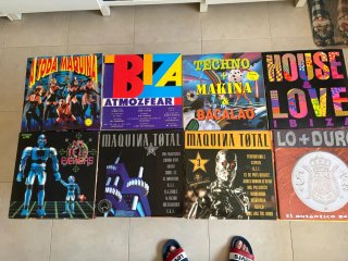 29 Vinilos Maquina Bakalao Dance