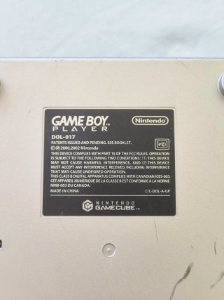 Game Boy Player para GameCube con Disco