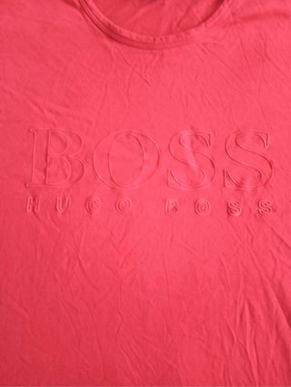 Camiseta Hugo Boss Roja Talla XXL