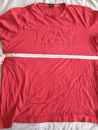 Camiseta Hugo Boss Roja Talla XXL