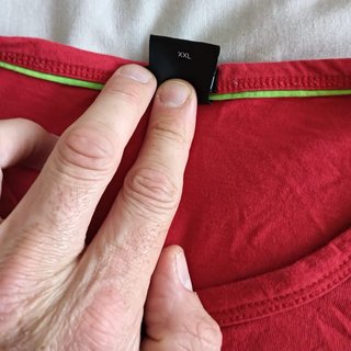 Camiseta Hugo Boss Roja Talla XXL