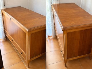 Arcón / baúl grande de madera