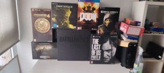 Lote Juegos PS4: Uncharted 4, Doom, MKX, TLOU2