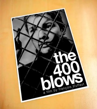 Poster de Cine LOS 400 GOLPES