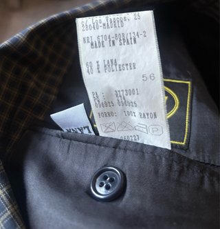 Americana de Caballero cuadros